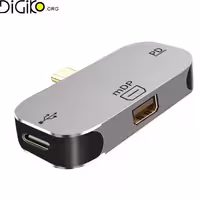 تبدیل سه کاره تایپ سی MINI TECH