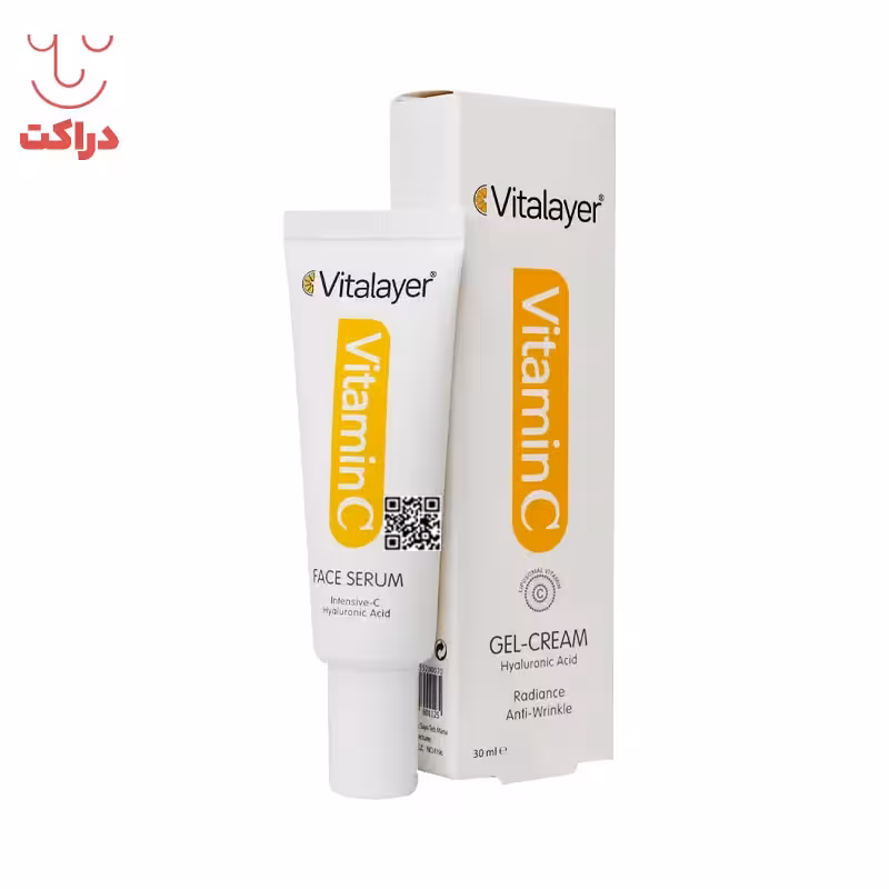 کرم-ژل صورت حاوی ویتامین سی ویتالیر