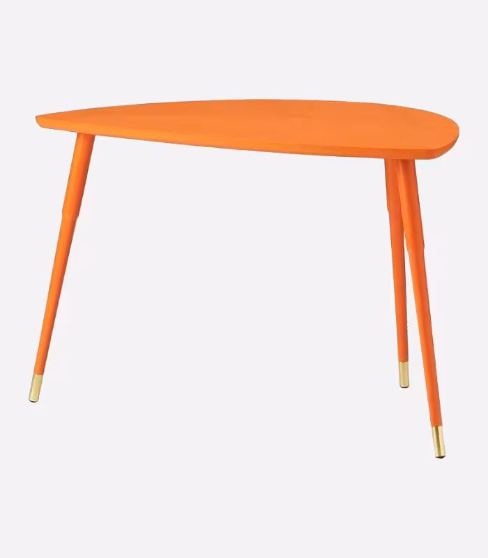 میز کناری ایکیا مدل LÖVBACKEN رنگ نارنجی