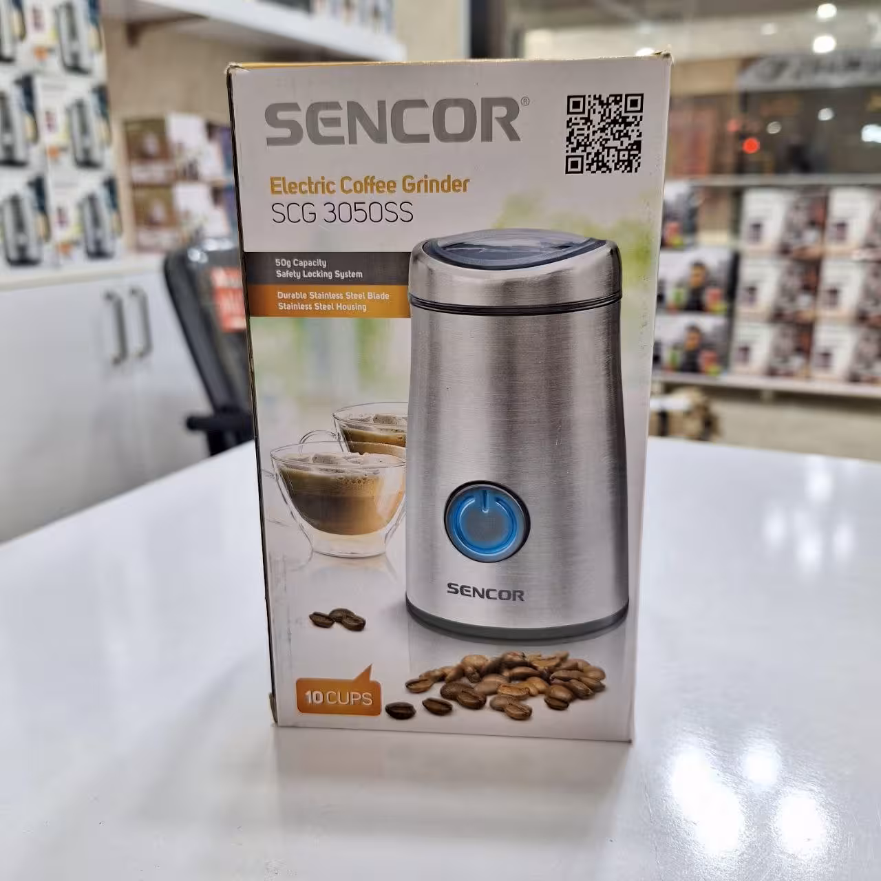 آسیاب قهوه سنکور مدل SCG 3050SS