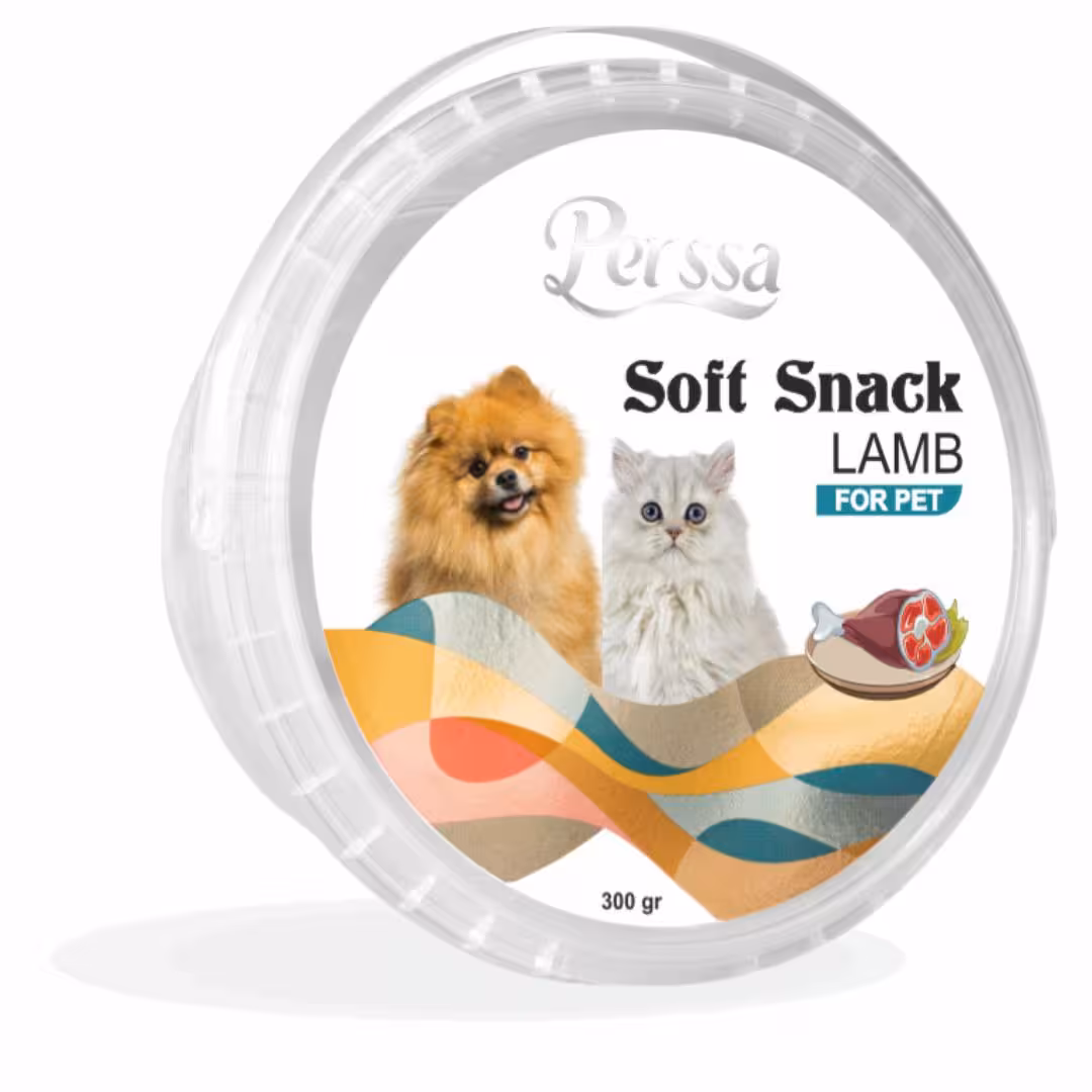 اسنک تشویقی مخصوص حیوانات خانگی طعم گوشت بره پرسا