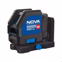 تراز لیزری شارژی دو خط قرمز نووا 2680R