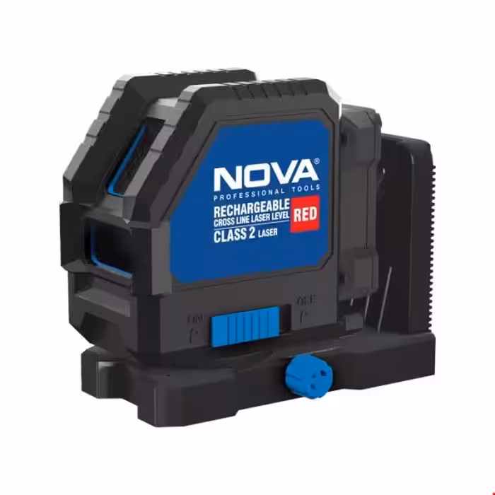 تراز لیزری شارژی دو خط قرمز نووا 2680R