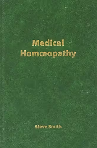 خرید و دانلود نسخه کامل کتاب Medical Homoeopathy