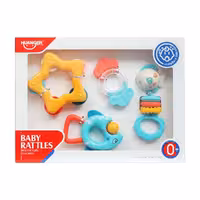 ست جغجغه و دندانگیر هانگر Huanger بسته 4 عددی