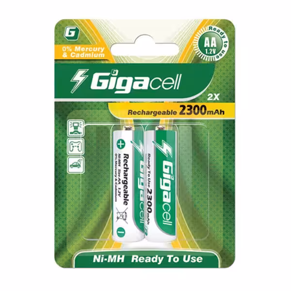 باتری نیم قلمی شارژی Ready to use 2300 گیگاسل