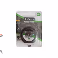 نخ دندان زغالی دینا 50 متری