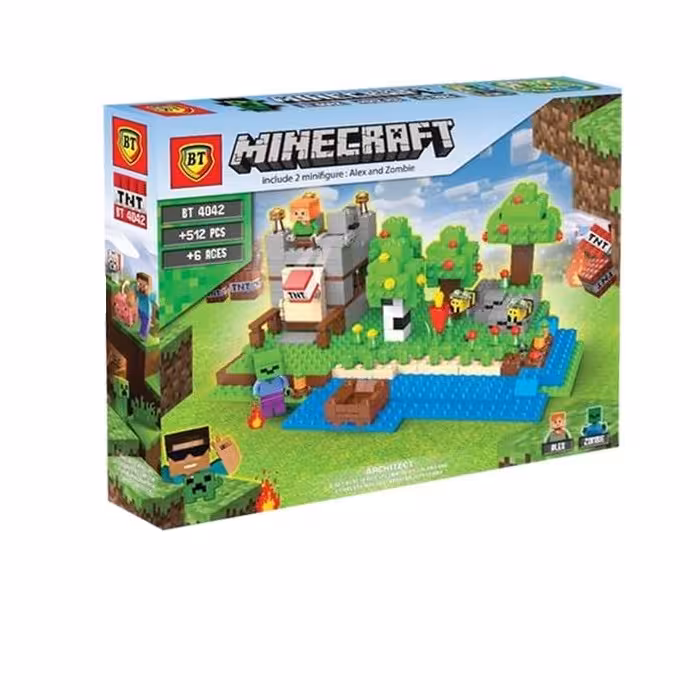 لگو قلعه ماینکرافت بزرگ 512 قطعه 🧱