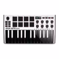 میدی کنترلر آکایی مدل MPK mini MK3 WhiteAKAI MPK mini MK3 White Midi Controller