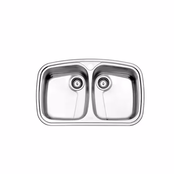 سینک پروانه توکار استیل البرز کد 628