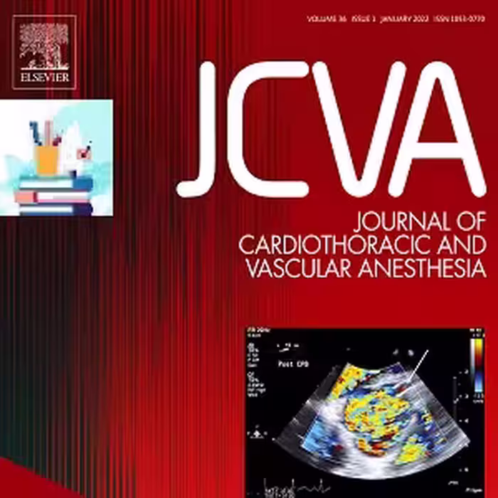 Journal of Cardiothoracic and Vascular Anesthesia 2021 Full Archives