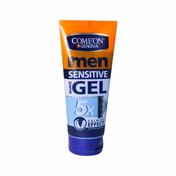 ژل اصلاح ضد حساسیت کامان COME’ON Sensitive Shave calming effect Gel