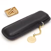 کاوکو لفاف زنجیر دار Kaweco Classic 2-pen Black leather pouch