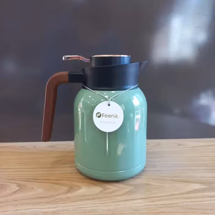 فلاسک تمام اکرولیک فینیک (تکنولوژی آلمان) 1.5 لیتری رنگ سبز کد feenik-3942