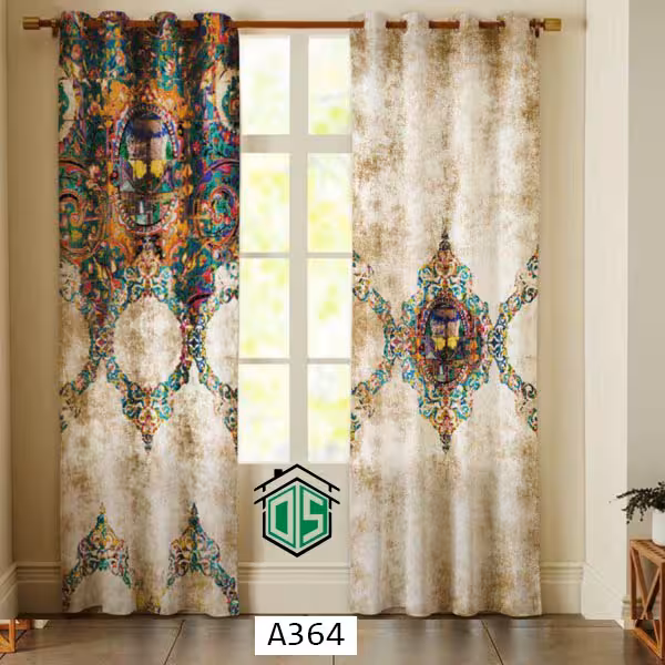 پرده چاپی کد A364