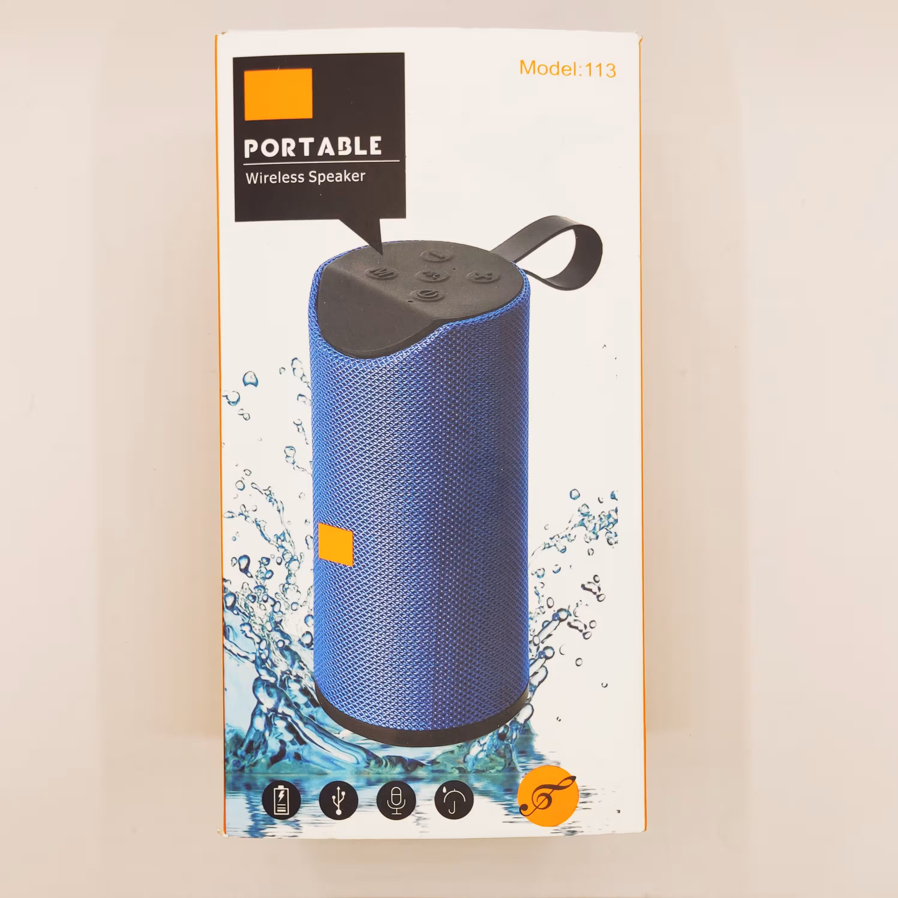 اسپیکر بلوتوث شارژی مدل113 باطری سنگین 2 اسپیکر