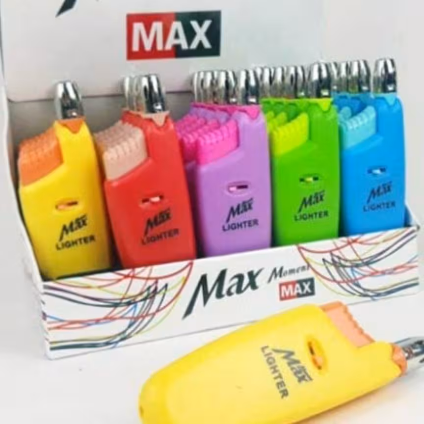 فندک انتنی بسته 25عددی با برندهای مکس سه کا