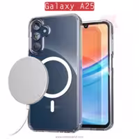 قاب مگسیف سامسونگ Clear Compatible MagSafe Cover برای Galaxy A25