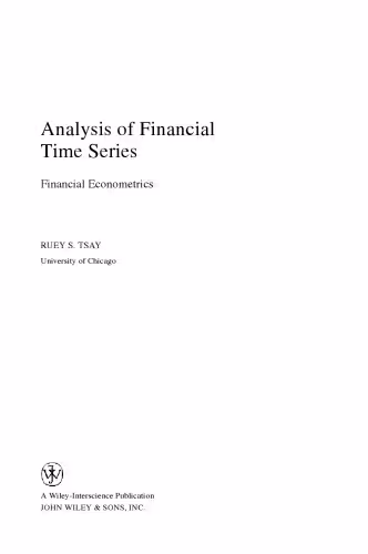 خرید و دانلود نسخه کامل کتاب Analysis of Financial Time Series