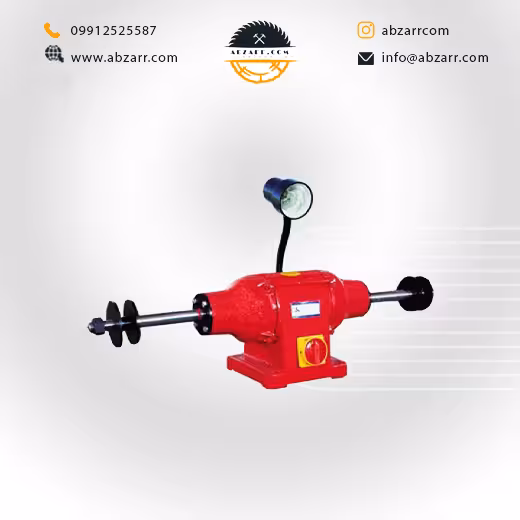 ماشین سنگ پرداخت 3000 دور چراغ دار سه فاز  PGD 2000-2Lمحک  مدل (( اقساط یک ساله ))