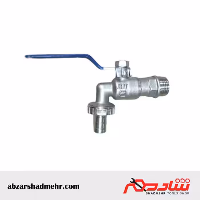 شیر آبی دسته گازی فولادی 3/4