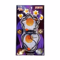 قالب شامی و کوکو چدن بدون روکش بسته 4 عددی