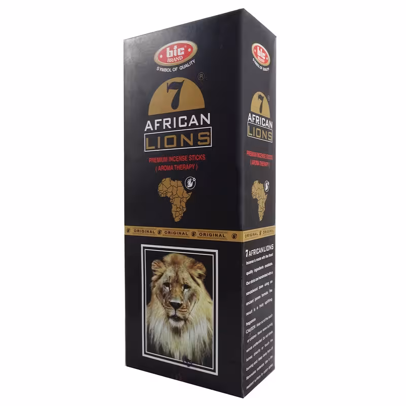 عود بیک برند مدل African Lions کد 395 – 12 بسته 20 عددی