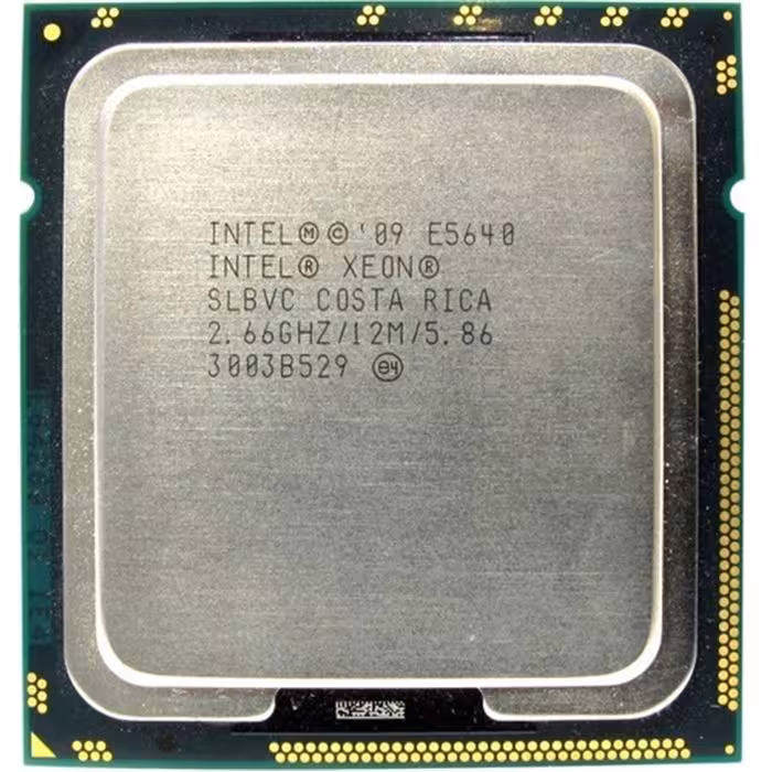 سی پی یو اینتل مدل زئون Xeon E5640 با فرکانس 2.66 گیگاهرتز