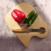 چاقو آشپزخانه مدل دسته چوبی ABC-120