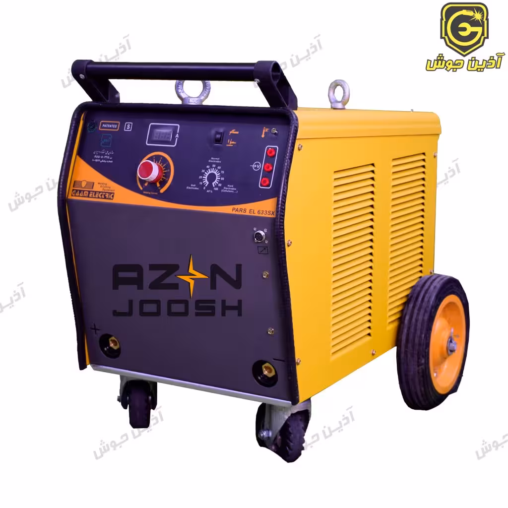 دستگاه جوشکاری رکتیفایر گام الکتریک/جوشا مدل PARS EL 633SX PLUS (سه فاز-ترانسی)