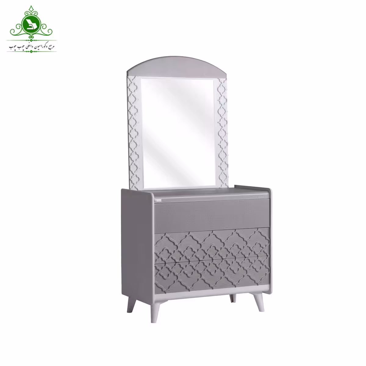 میز آرایش سه کشو مدل پریا