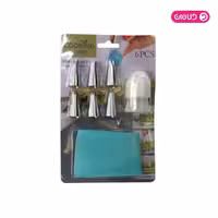 قیف خامه زن کوکینگ مستر مدل 002 مجموعه 8 عددی