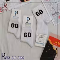 جوراب نوشته دار طرح (GO)