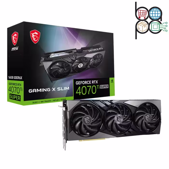 کارت گرافیک MSI RTX 4070 Ti SUPER 16G GAMING X SLIM