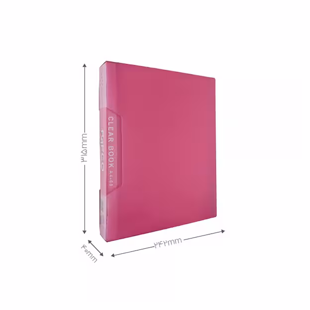 کلیر بوک 60 برگ قاب دار مات پاپکو - فروشگاه اینترنتی شهر کالا فروش لوازم تحریر