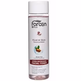 تونر پاک کننده صورت حاوی آرگان فاربن 200 میلی لیتر ا Farben Argan Oil Toner for Dry & Normal Skin 200 ml