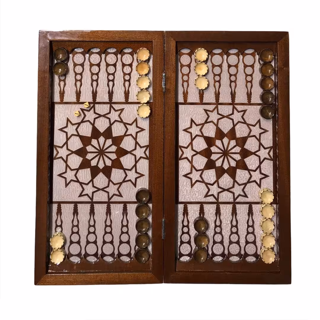 تخته نرد ساپلی طرح ستاره