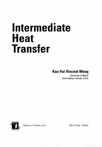 خرید و دانلود نسخه کامل کتاب Intermediate Heat Transfer