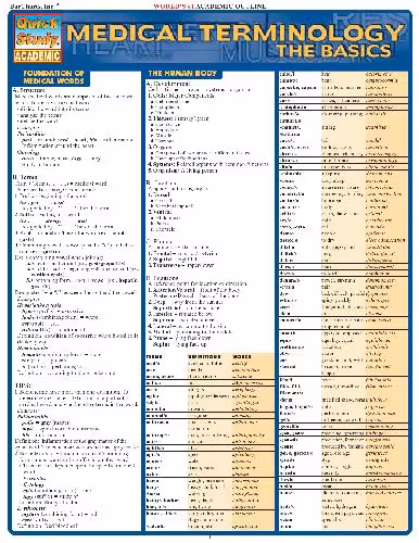 خرید و دانلود نسخه کامل کتاب Medical Terminology: The Basics