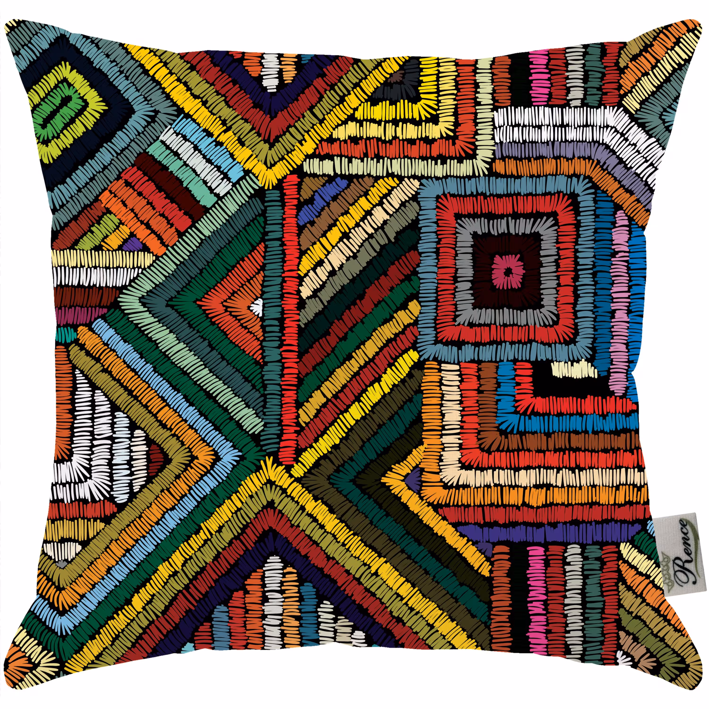 کاور کوسن مخصوص مبل صندلی راحتی نشیمن سایز 33 در 33 مدل C3-545 شرکت رنس