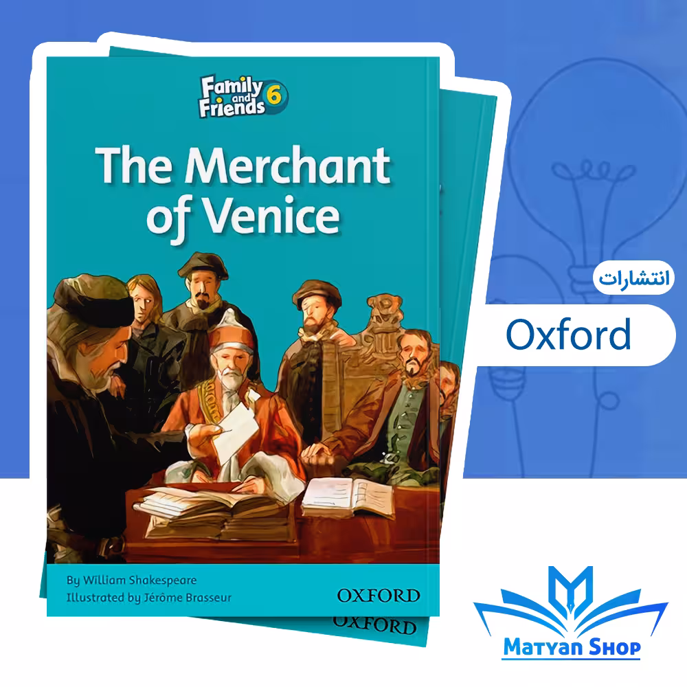 کتاب Family friends Readers 6 the merchant of venice