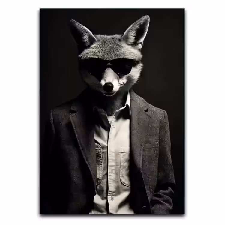 تابلو روباه مکار