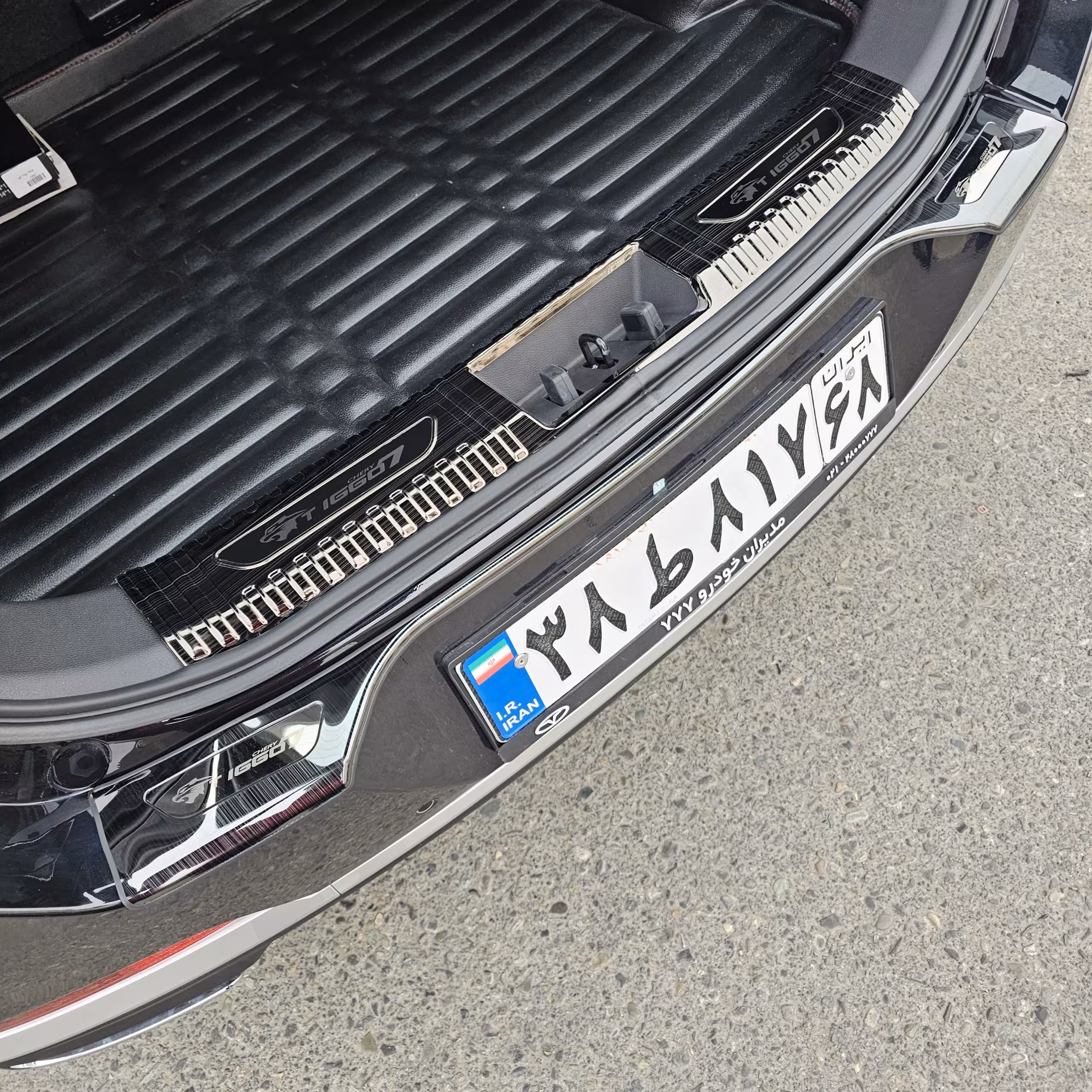 کاور فلزی لبه سپر عقب تیگو 7 پرو هیبرید e پلاس