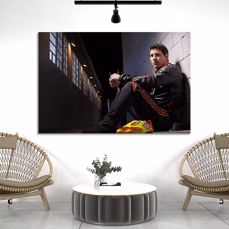 تابلو شاسی مدل مسی کد 29 | دنیای قاب