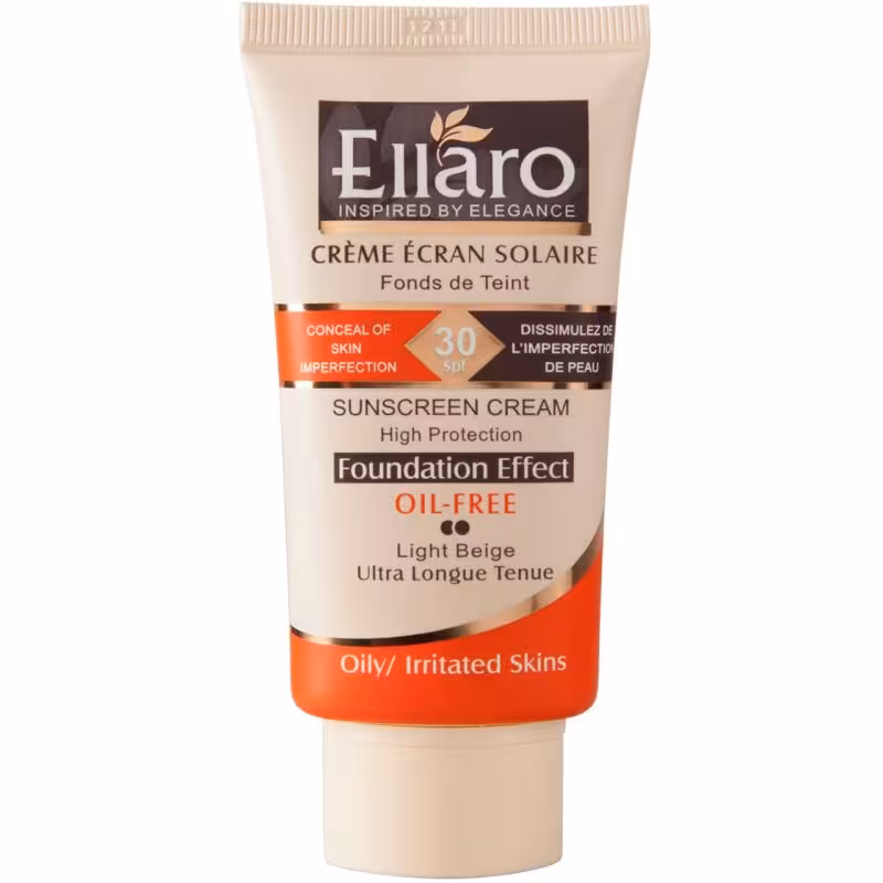 کرم ضد آفتاب الارو سری Foundation Effect مدل High Protection حجم 40 میلی لیتر