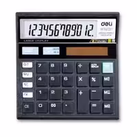 ماشین حساب رومیزی 2صفر12رقم دلی39231