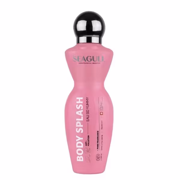 اسپری خوشبو کننده بدن مدل Eau So Yummy حجم 250میل سی گل ای سو نامی بسته بندی جدید صورتی