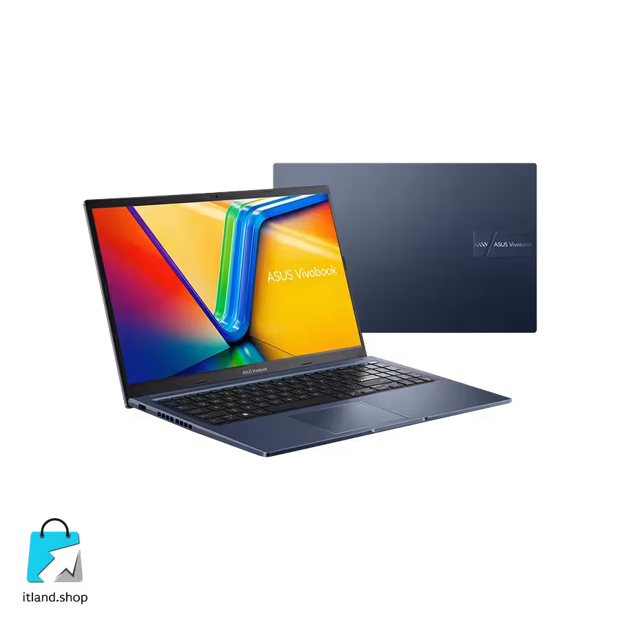 لپ تاپ ایسوس LAPTOP ASUS VIVOBOOK A1502VA CORE I7 13620H 24GB 1TB SSD INTEL UHD 15.6 INCH FHD 60HZ BLUE BATTERY 3 CELL