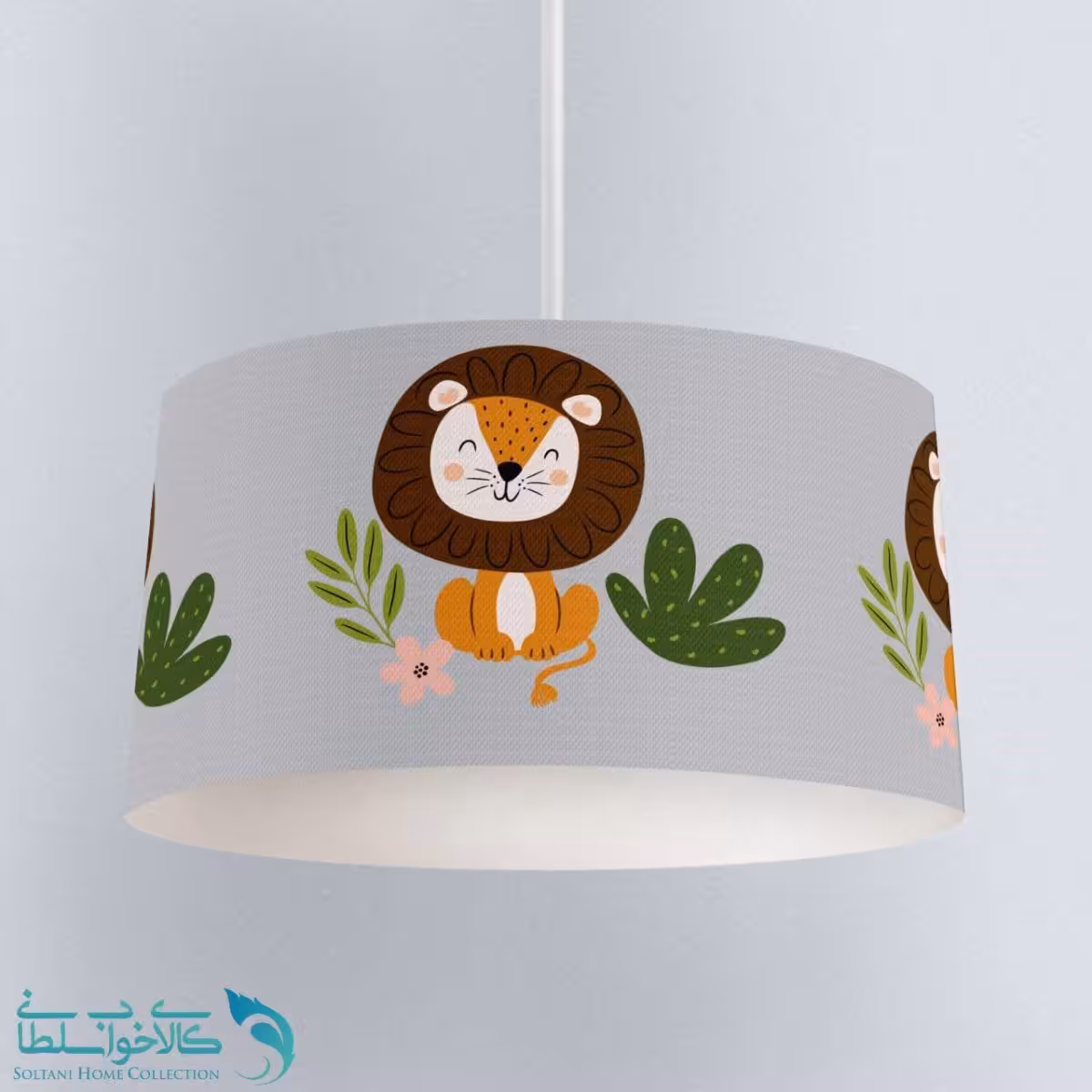 لوستر اتاق کودک طرح lion کد A3032