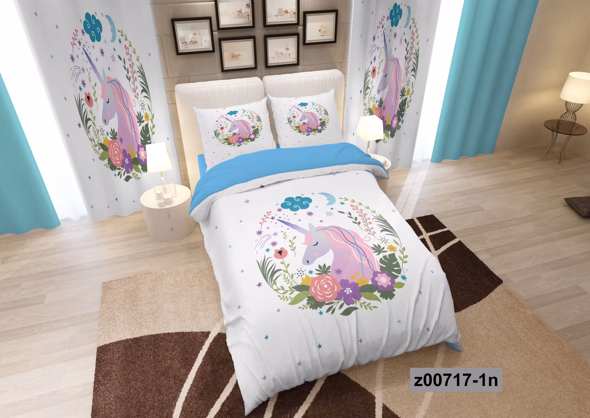 لحاف روتختی تنسل سه بعدی (3D) کالای خواب متین کد 717